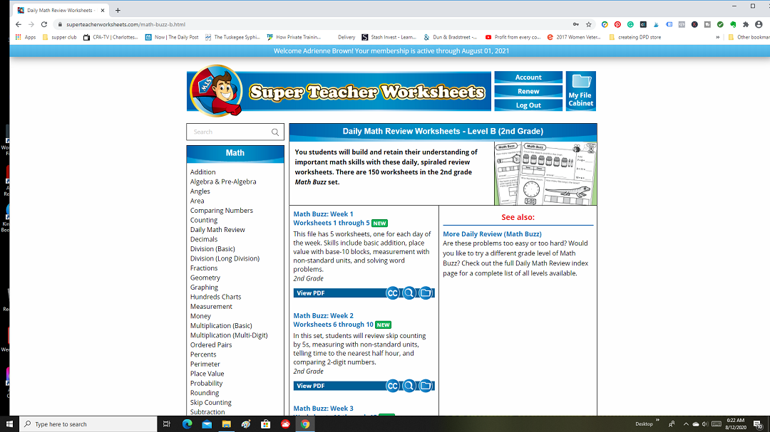 Super Teacher worksheets - HomeSchool Mom of 8