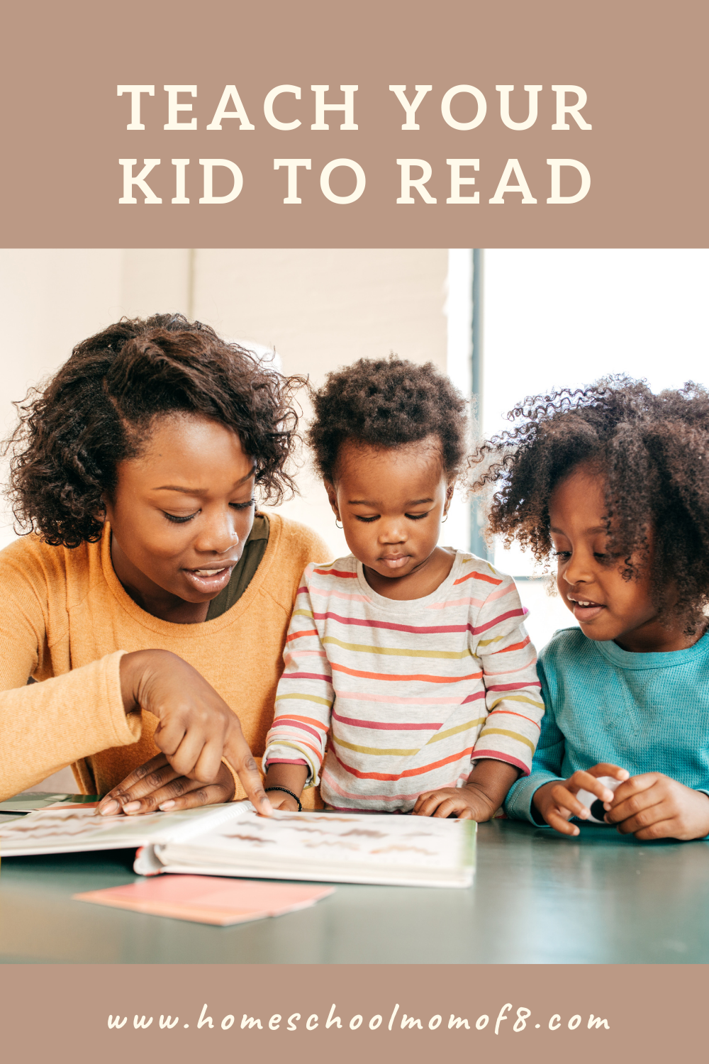 Teach Your Kid To Read - HomeSchool Mom of 8