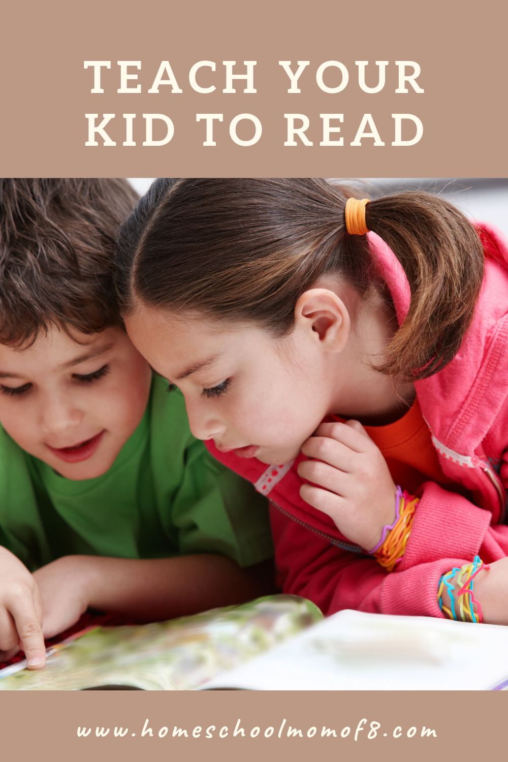 Teach Your Kid To Read - HomeSchool Mom of 8